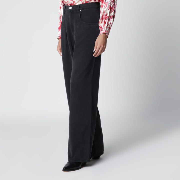 Isabel Marant Pants - Black | f61bf33bef8df53b753f04fe79dd37149ac9d6de