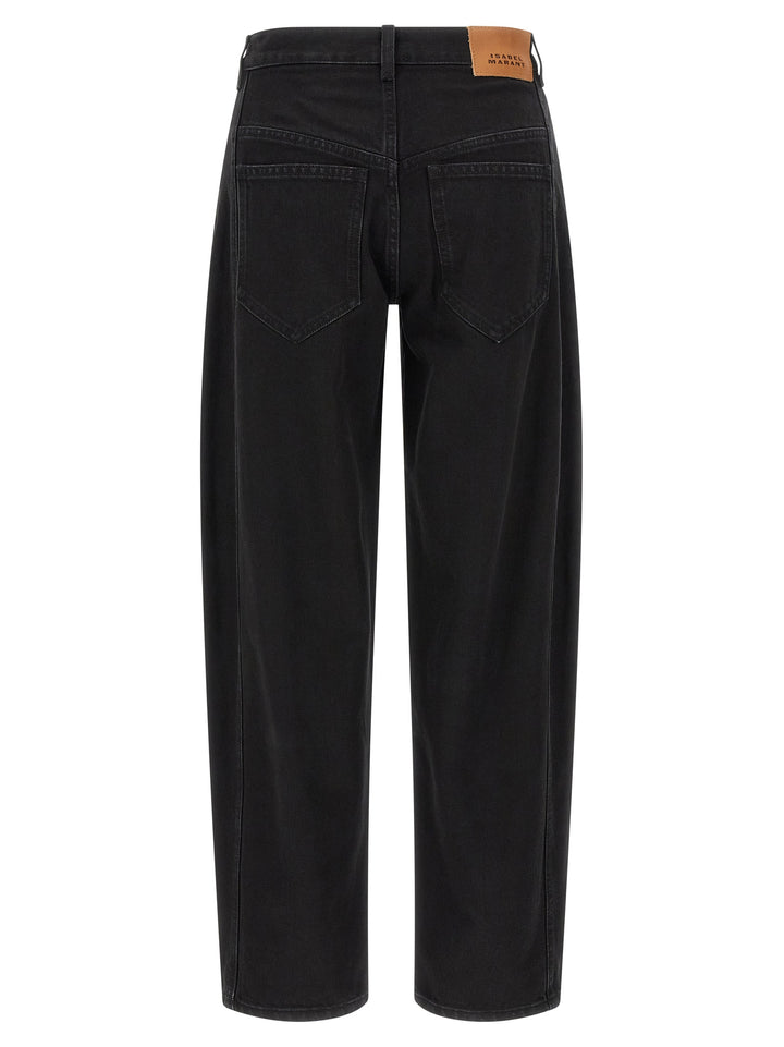 Marant Etoile Oriane Pants - Black | 439b5af6619fae49a7fd8d63ac8a36683fb0e67c