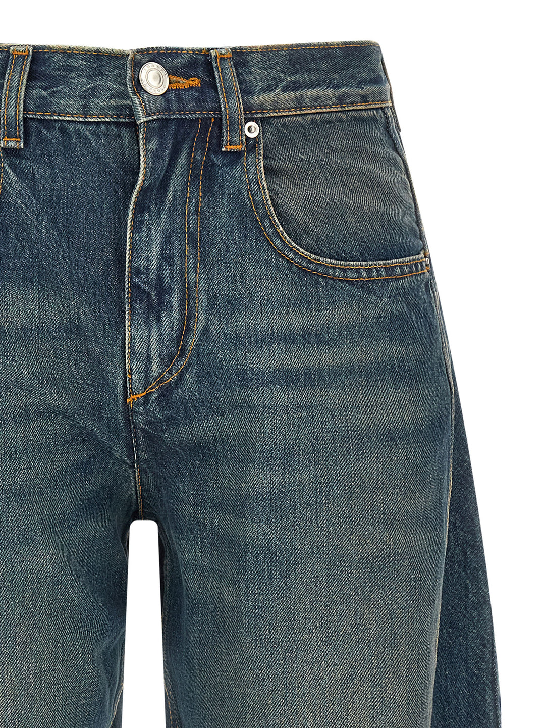 Marant Etoile Oriane-Gz Pants - Blue | 0e8ab3a77ef05a71039f6c8041054ce33bf45b44