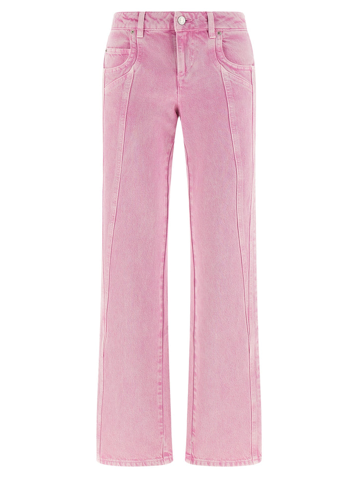 Marant Etoile Jaylis Jeans - Pink | c2caf1583b73f32b2b4a6d1d1ee048c8a3fee65e