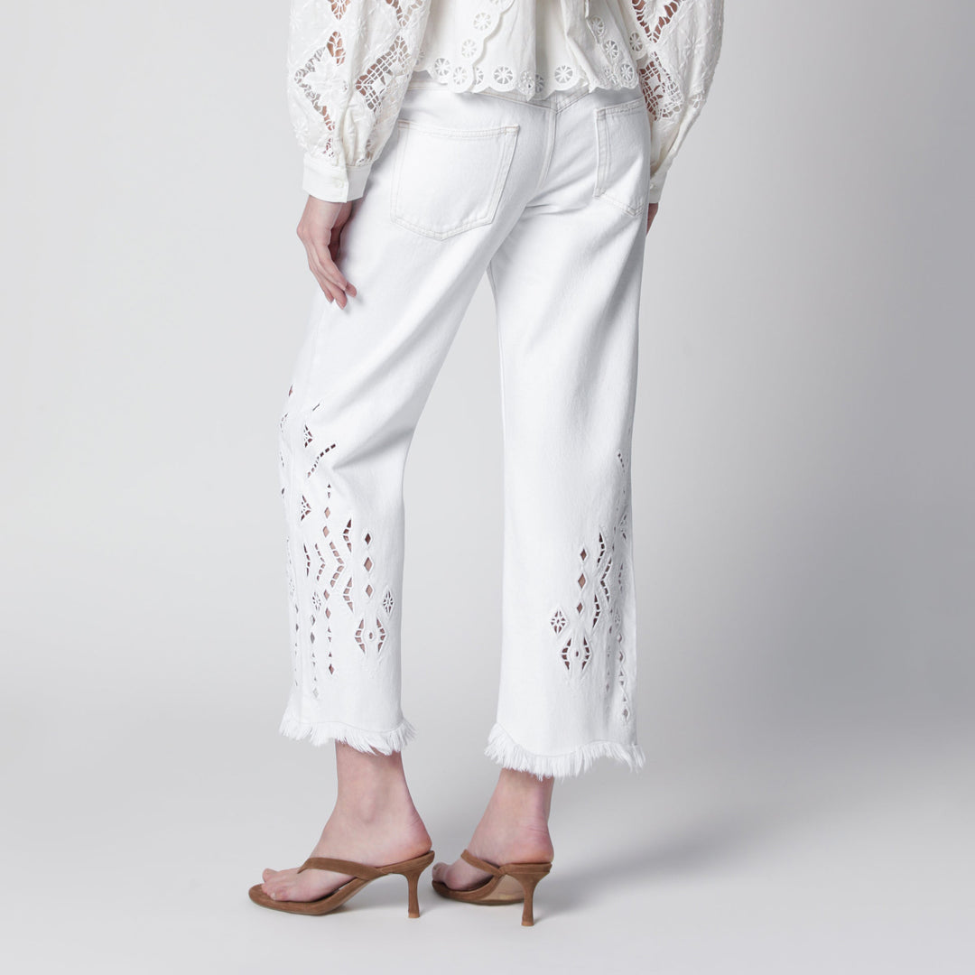 Isabel Marant Pants - White | ebc73a2e903281536836a7891dc99dad94ac2d09