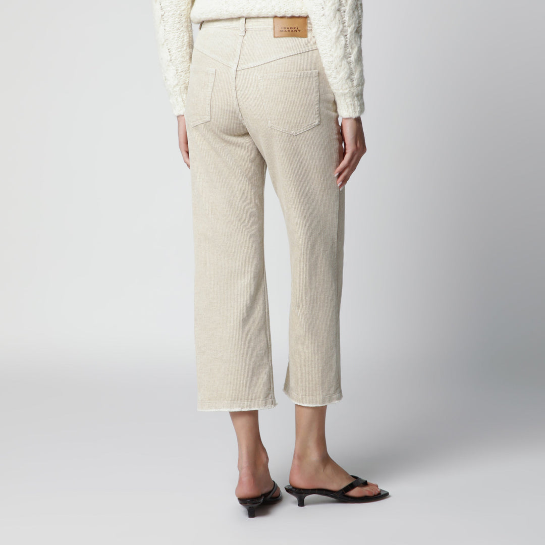 Isabel Marant ÉToile Pants - White | 502ab68e4e4da7ae8b6120bd1e2de2488dd65556