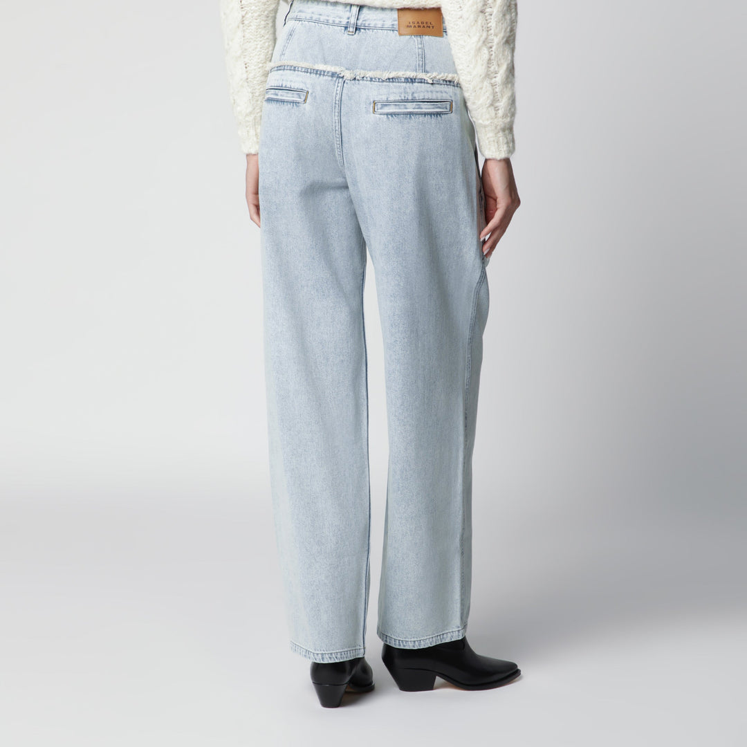 Isabel Marant ÉToile Pants - Light Blue | 68bd5dff8f98b124e63b2c56a825c89d724d8014