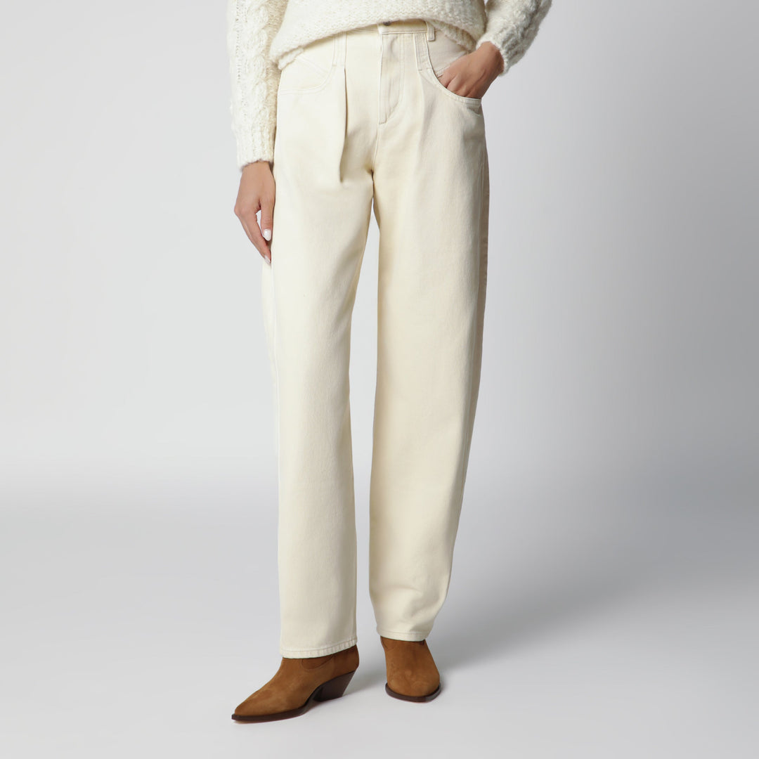 Isabel Marant Pants - Beige | f4fedcae0b35c6dec0a1631ba73b589dc97db3f3