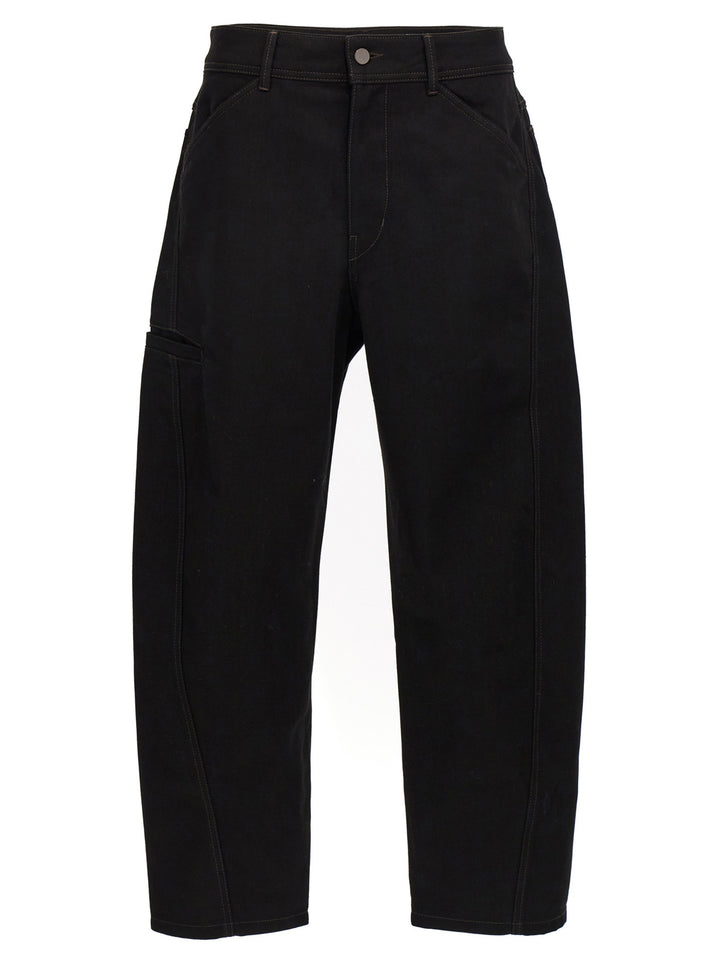 Twisted Workwear Pants Black