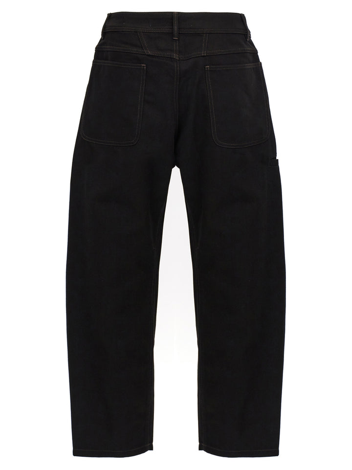 Twisted Workwear Pants Black