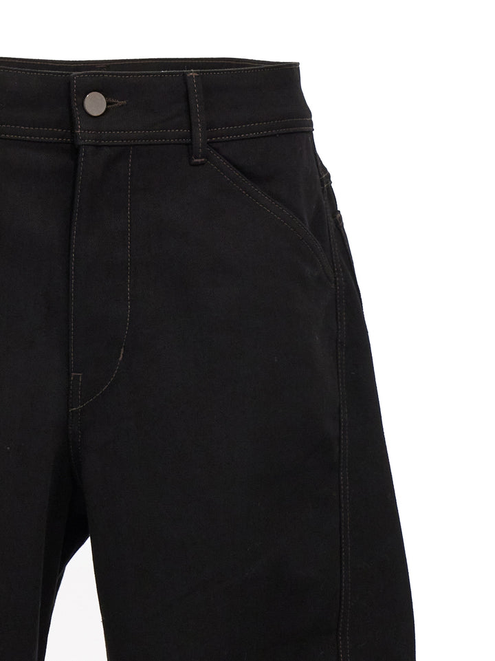 Twisted Workwear Pants Black