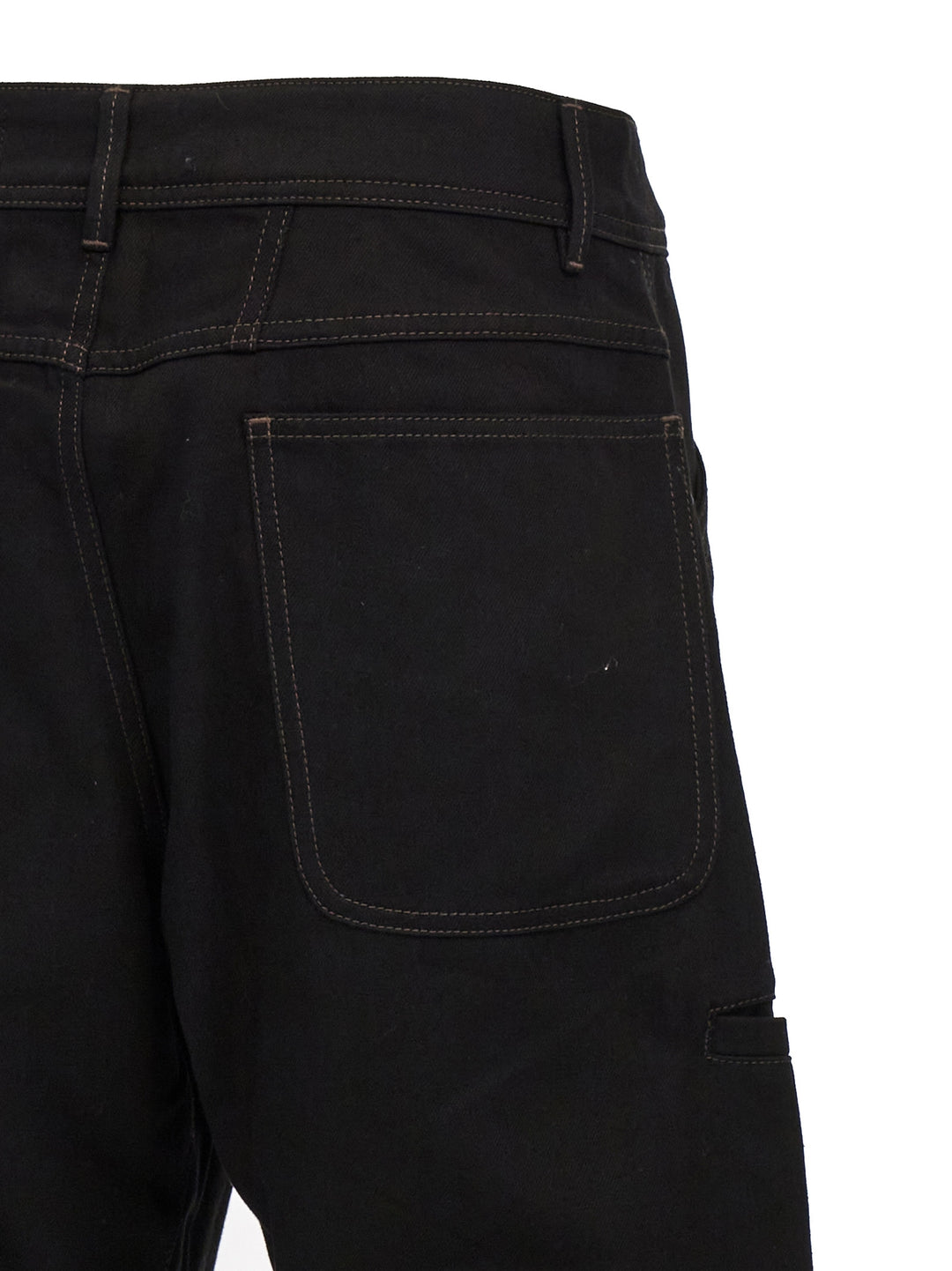 Twisted Workwear Pants Black