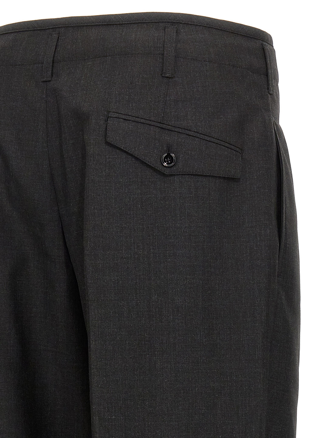 Pleated Pants Gray