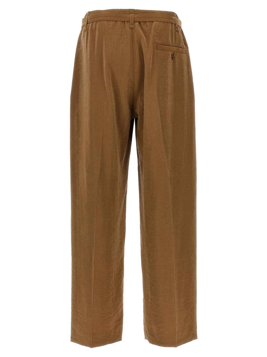 Silk Pants Brown