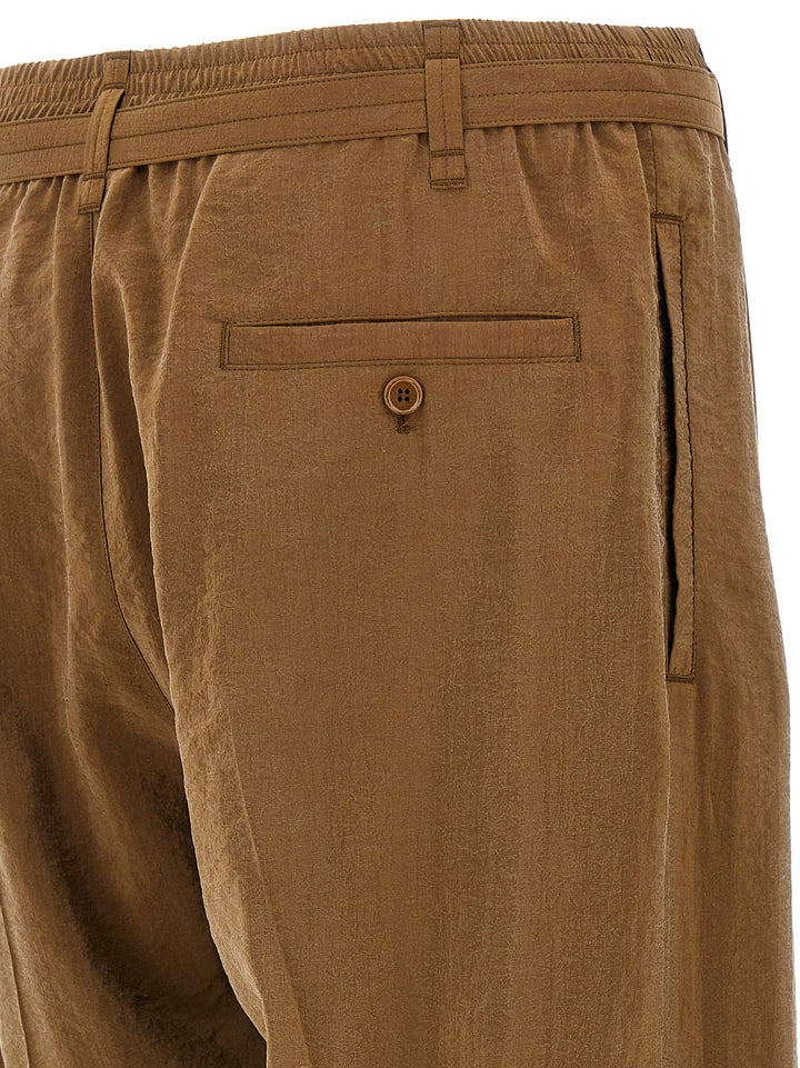 Silk Pants Brown