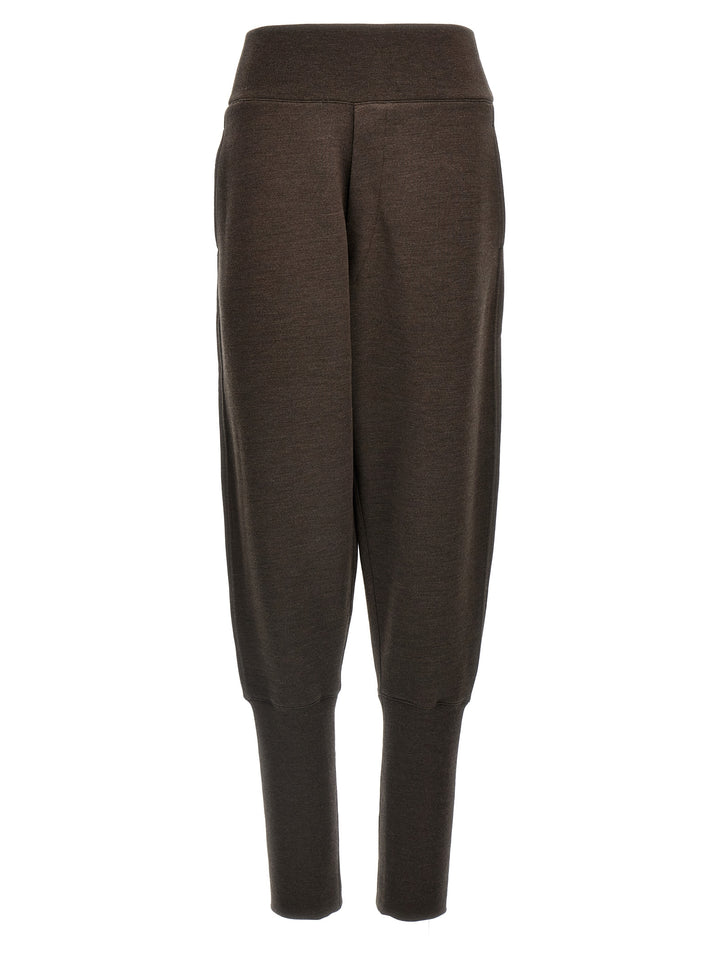 Wool Joggers Pants Brown