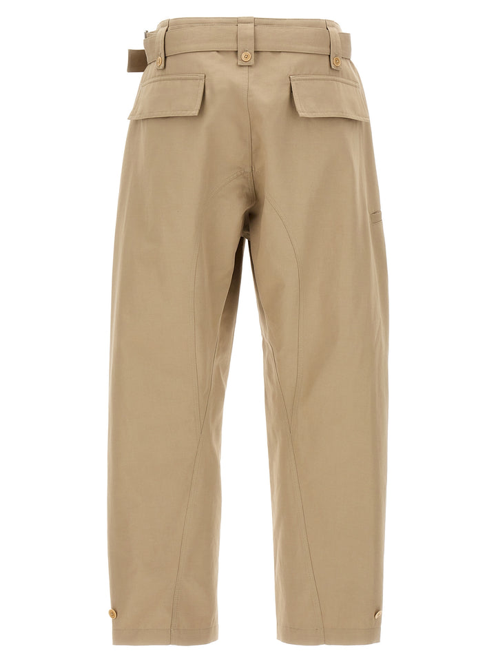 Twisted Pants Beige