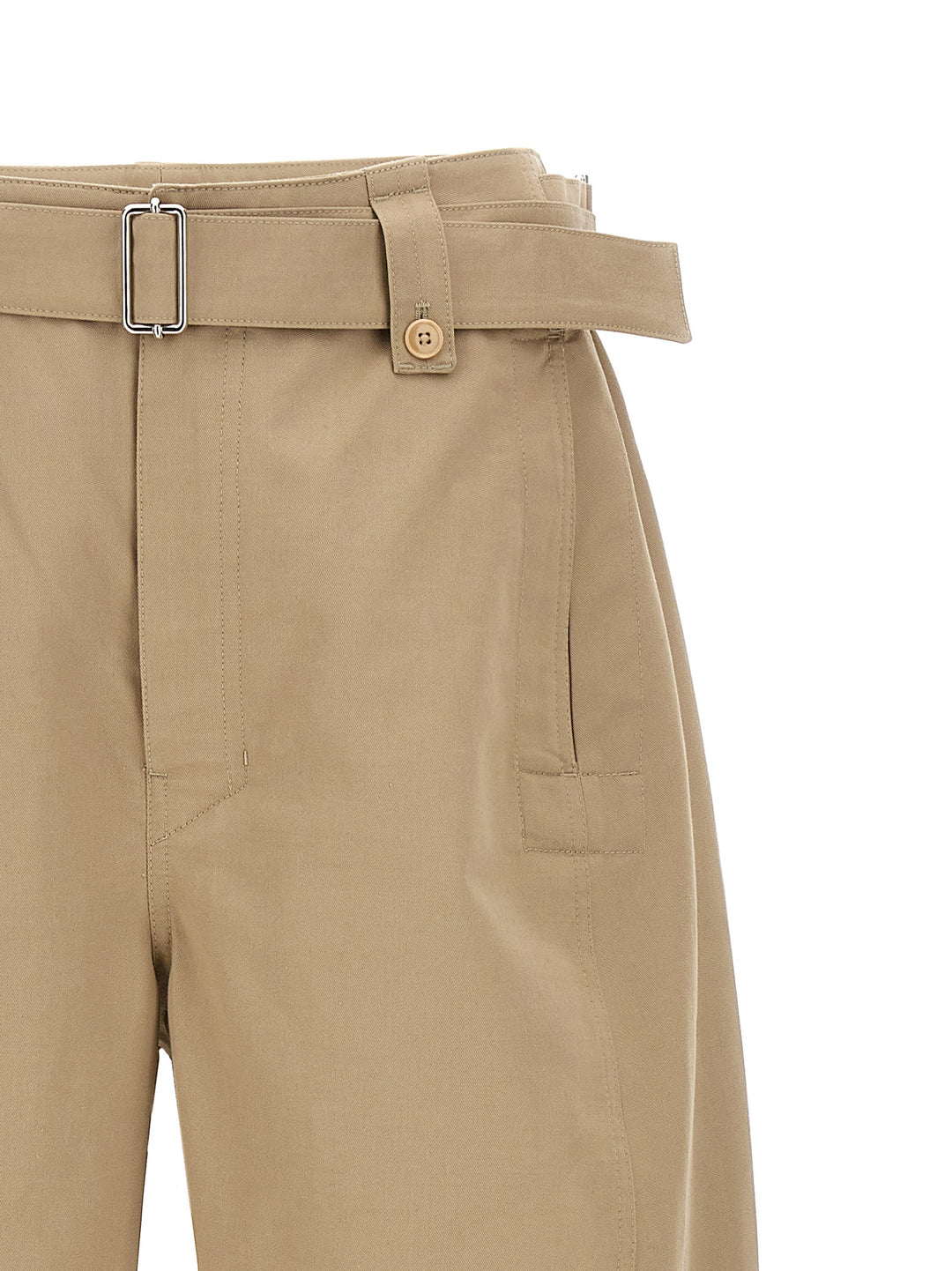 Twisted Pants Beige