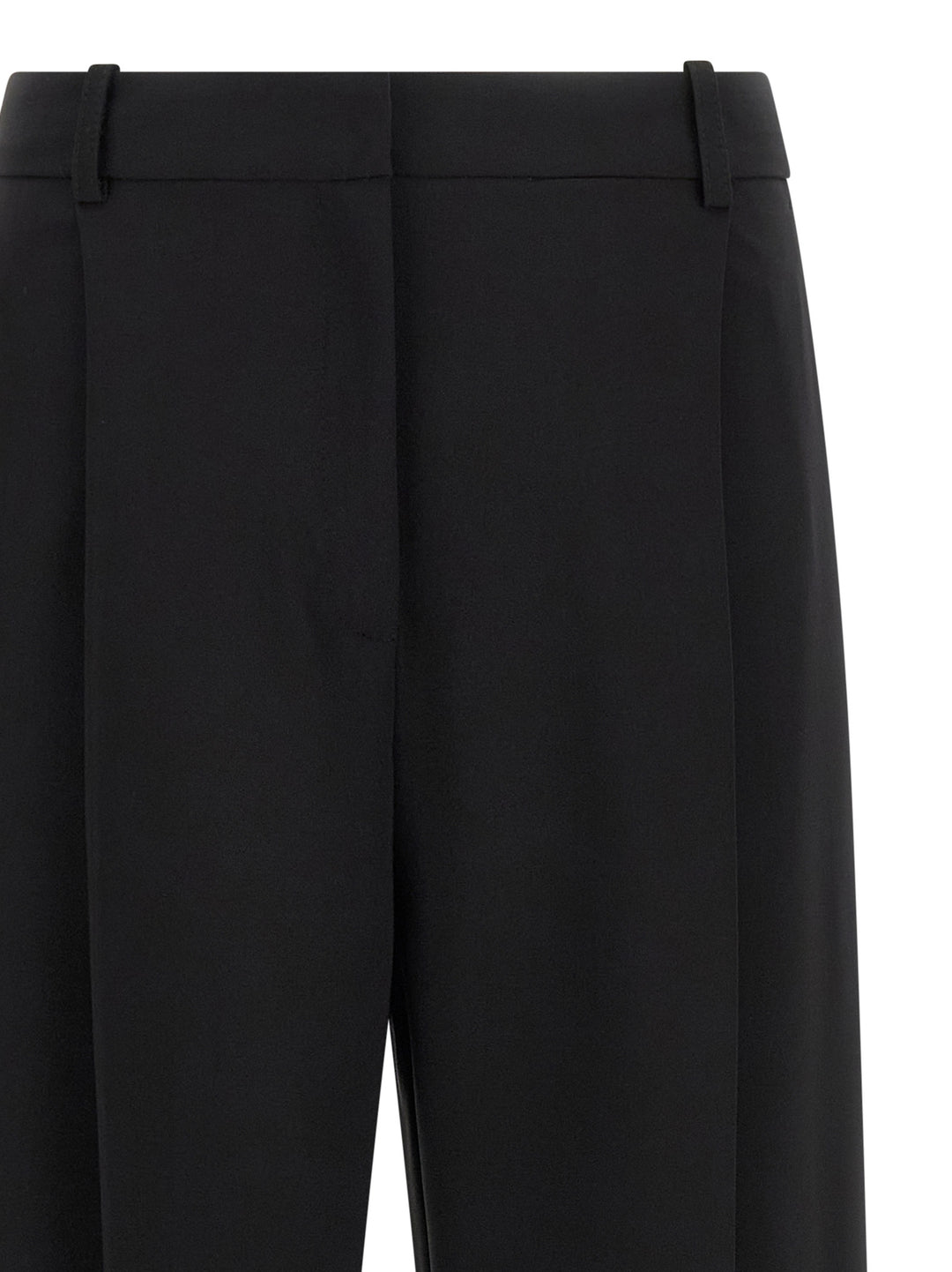 Elisabetta Franchi Fluid Cady Pants - Black | 9c1a21e60b9fee3968d74487f67423a42fd8e350
