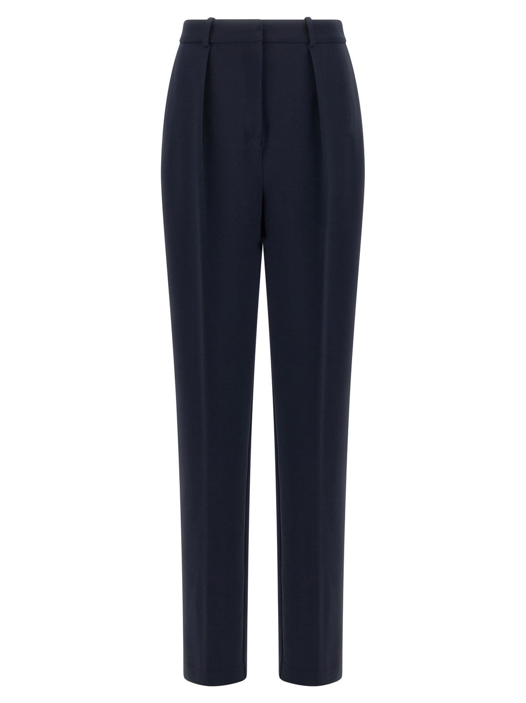 Elisabetta Franchi Crepe De Chine Pants - Blue | 5dc3a03d62aabdd80c41987f98672cc124d3a4c1