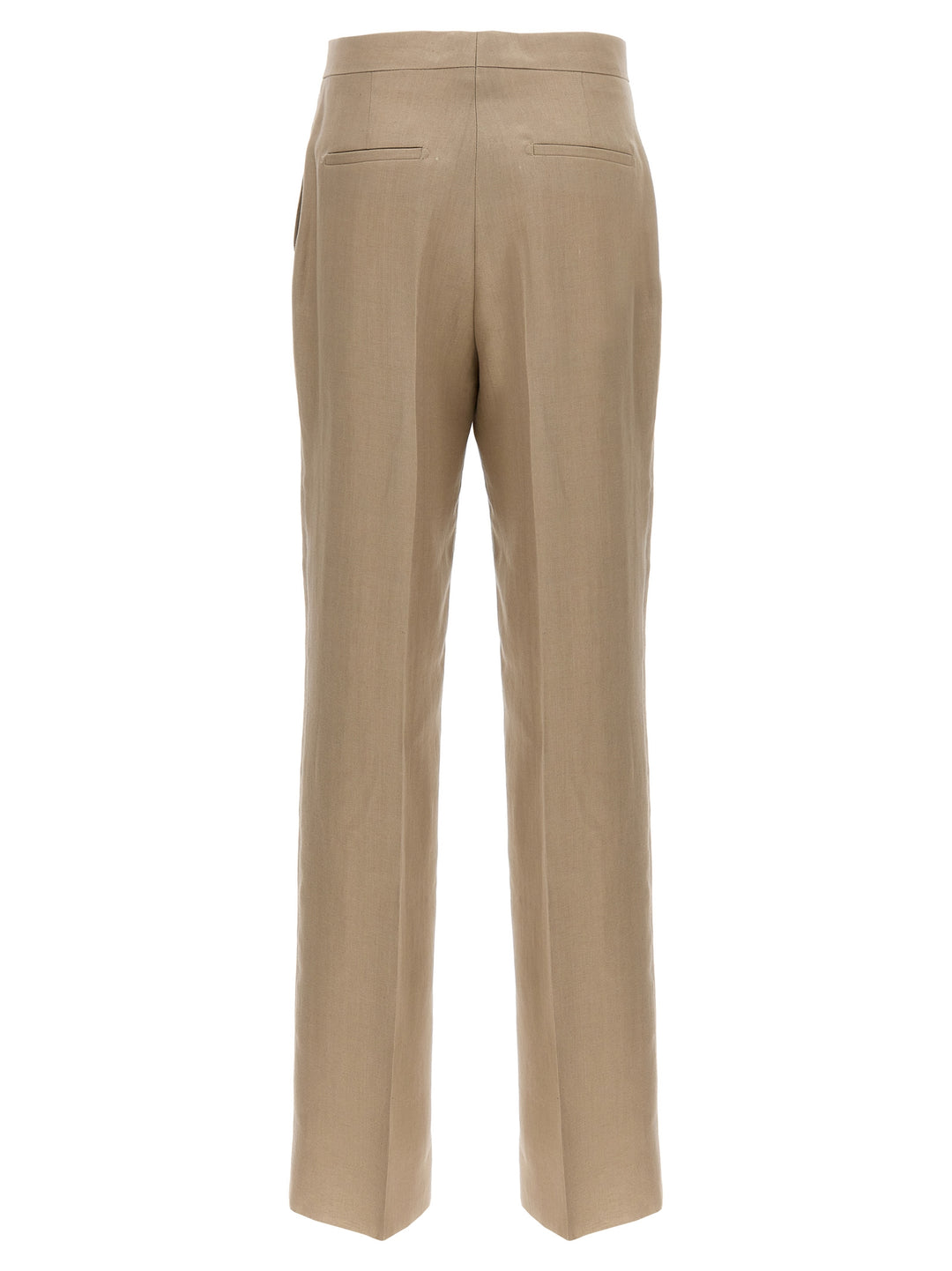 Wide Leg Trousers Pants Beige