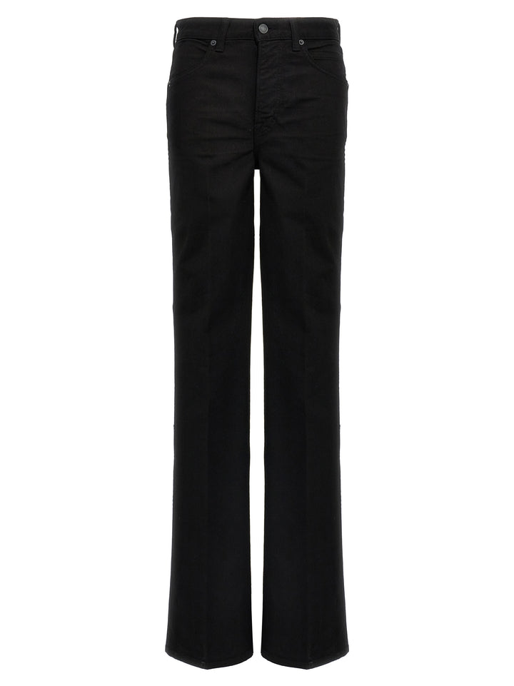 Flared Jeans Black