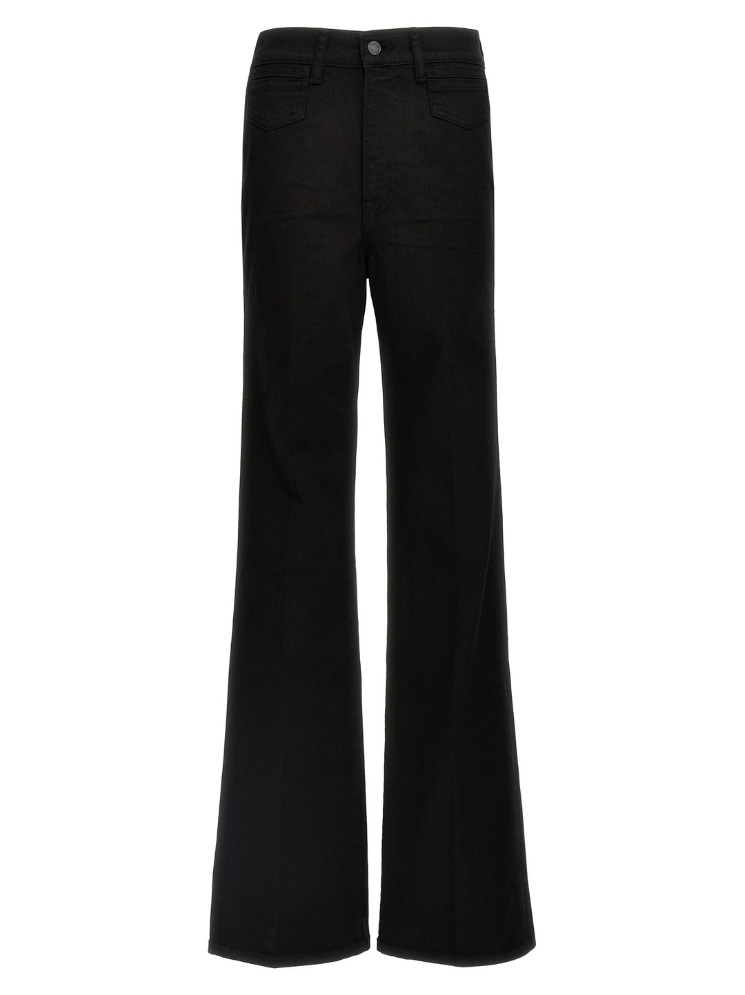 Tom Ford Stretch Twill Denim Wide Flare Jeans - Black | 3c00f69dde8ac192c5edfd290c2a7ac68fa7f677