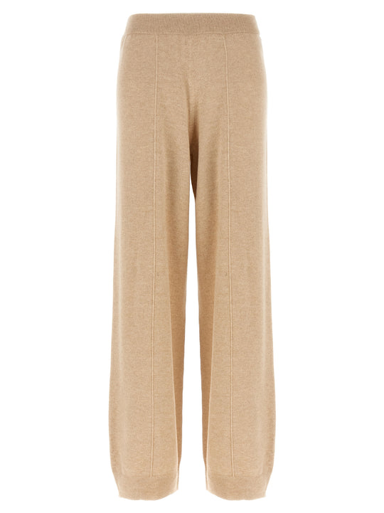 Jewel Detail Pants Beige