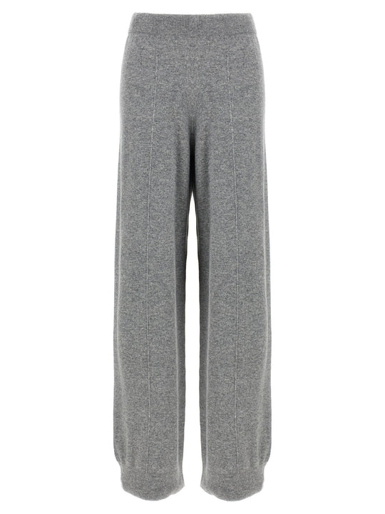 Jewel Detail Pants Gray