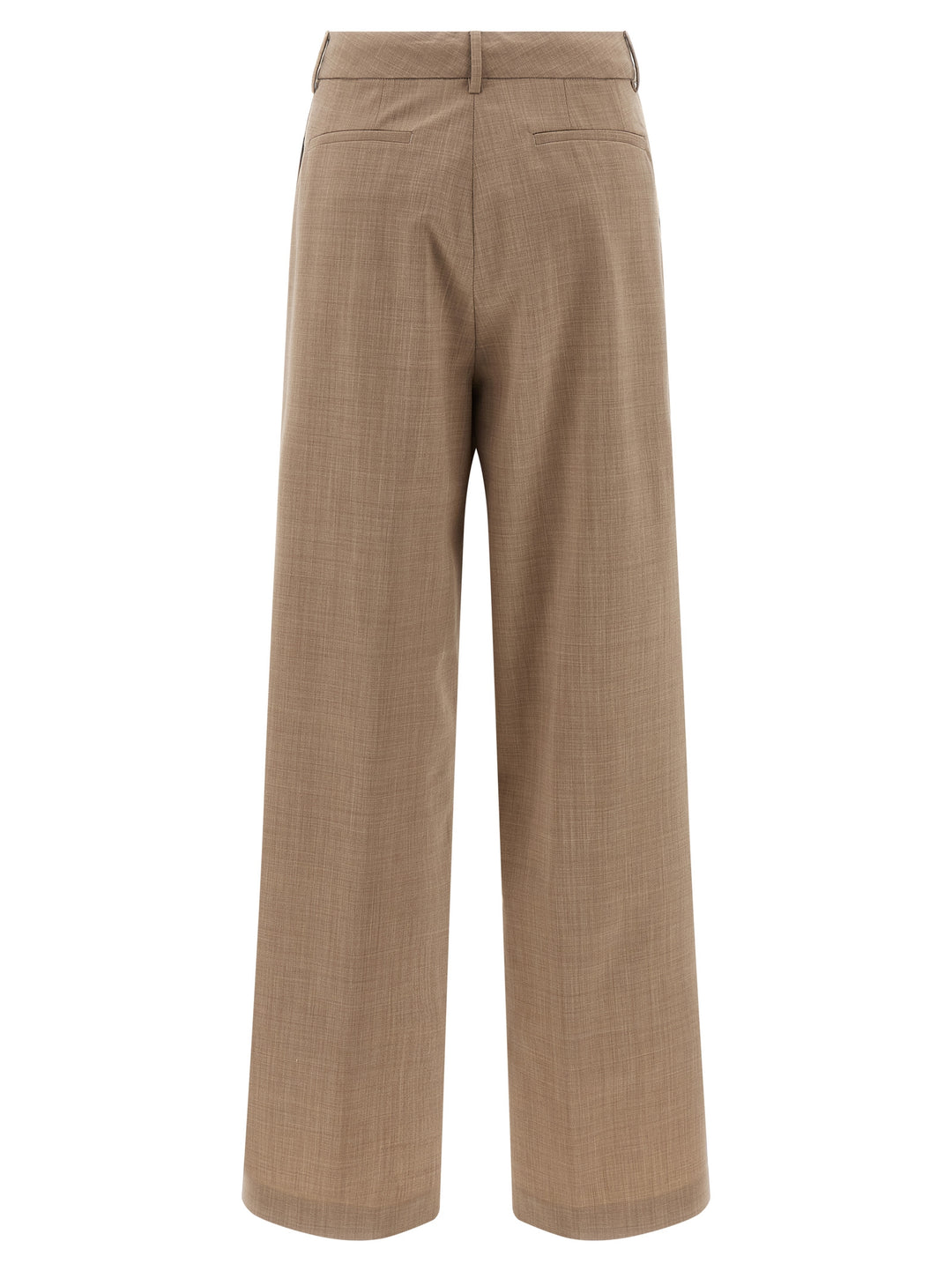 Fabiana Filippi Mélange Wool Pants - Beige | 43ec9d63eb23c04661ee4f462d1eeae29e94b2b7