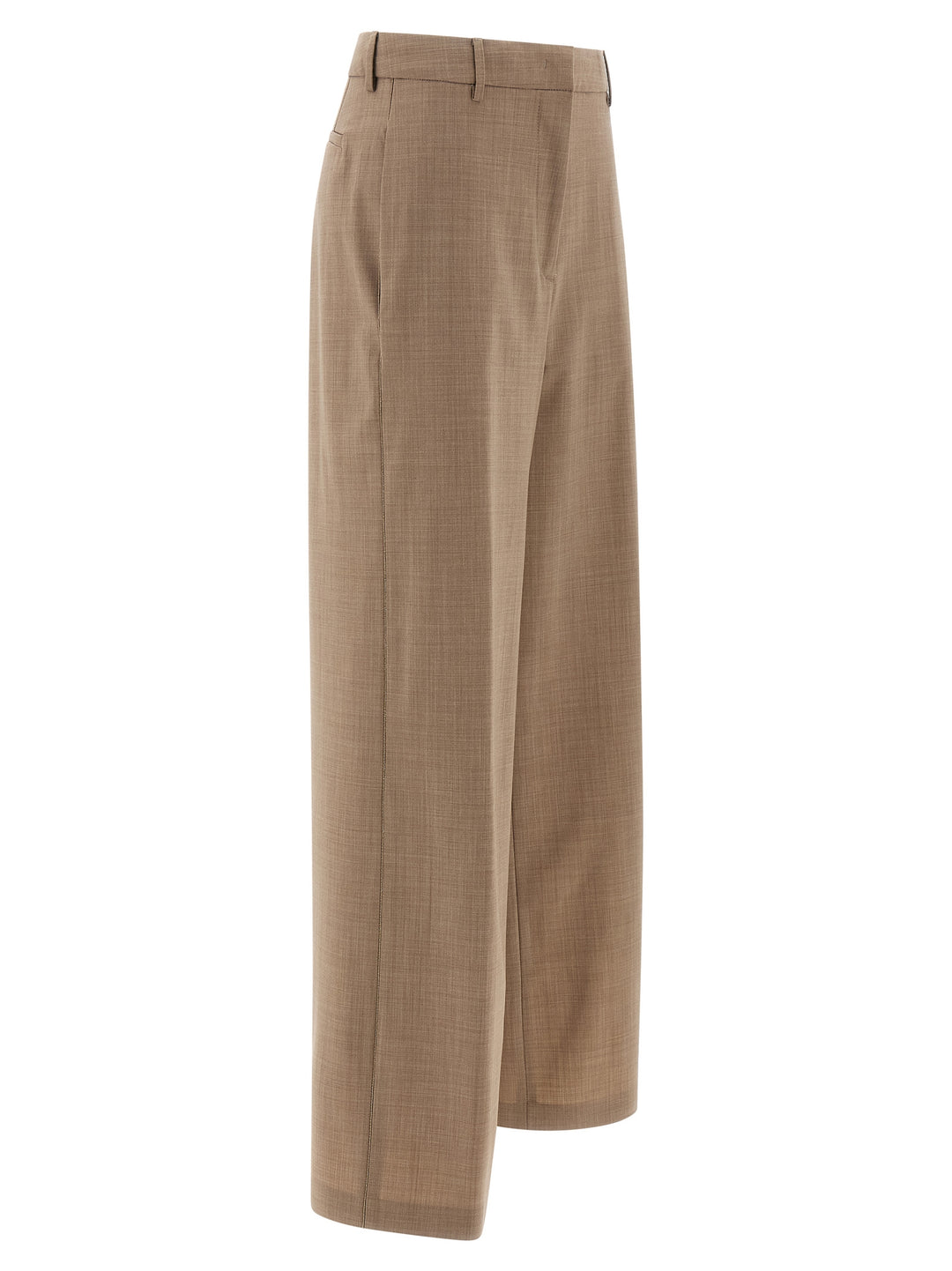 Fabiana Filippi Mélange Wool Pants - Beige | 5a577489ce2593c52aafda0c6b6bdada0e8c554d