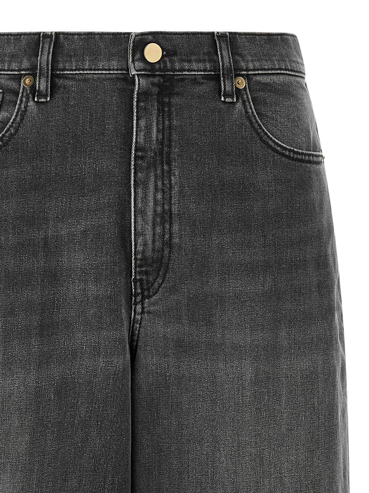 Fabiana Filippi Filo Diamante Jeans - Gray | 8d9fe47c9a783a60a96220b2b503ced9903564dd
