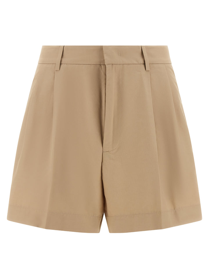 Fabiana Filippi Bermuda Shorts With Pleats Bermuda and Short - Brown | 354239832a76e92f393e1a2b4c4ec9fc75496c75