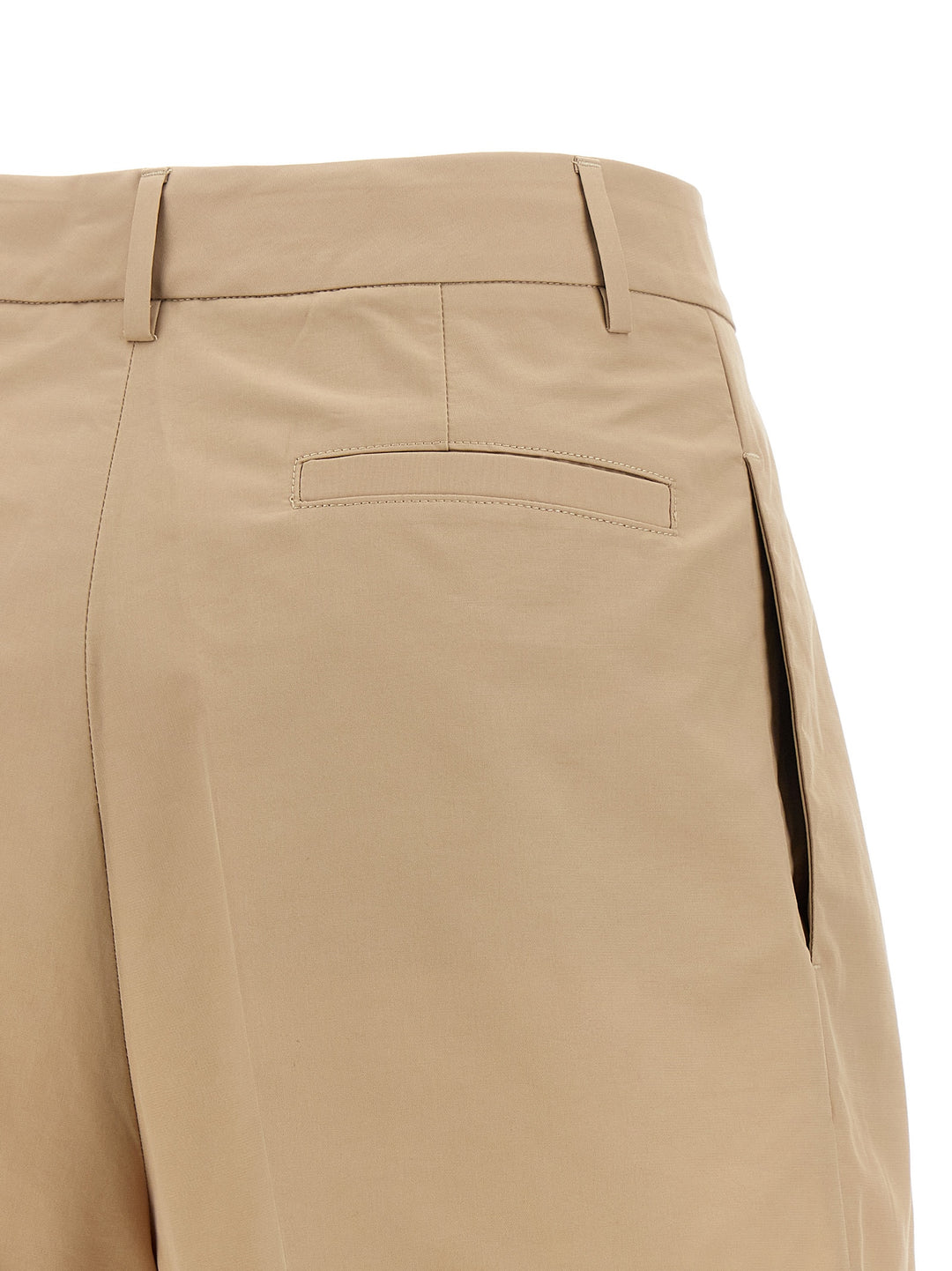 Fabiana Filippi Bermuda Shorts With Pleats Bermuda and Short - Brown | 70d384ce226f972d2d2036191627b76186d64d9c