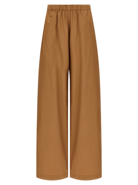 Loose Leg Pants Brown