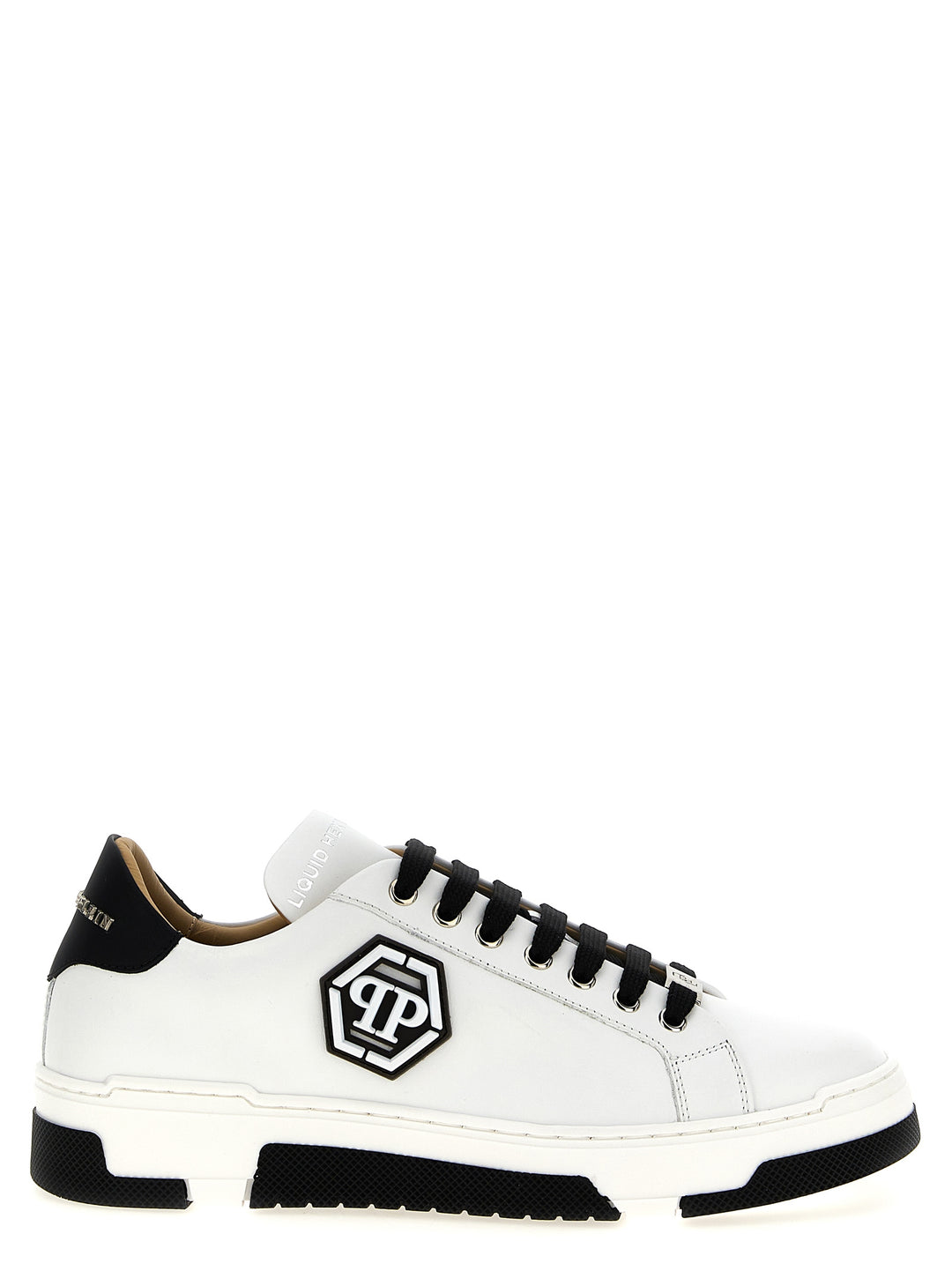 Philipp Plein Hexagon Sneakers - White/Black | a5c8bf206745b6d31bfde5c6d5da8526d0399793