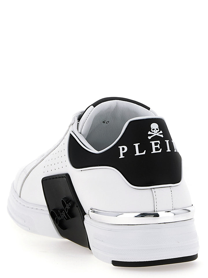 Philipp Plein Hexagon Sneakers - White/Black | b7392b3f07ab70cc51408372857877fb99132d9f