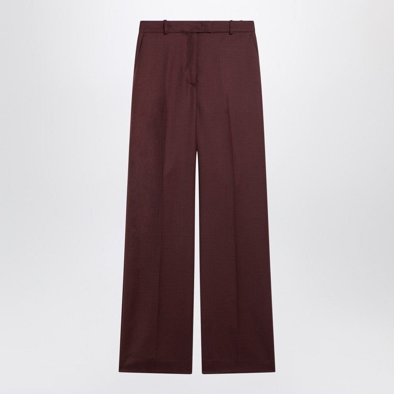 The Frankie Shop Pants - Burgundy | 3af97af3d34a8ffffab50e25e63d3301d6c264a1