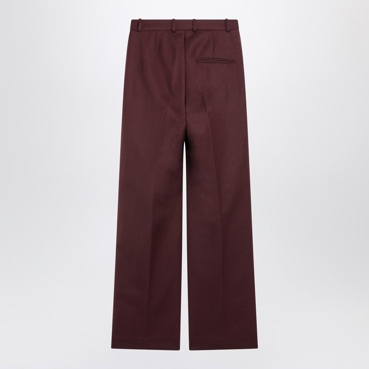 The Frankie Shop Pants - Burgundy | 917297e9168c73ae8a25c76116342a95778ff230