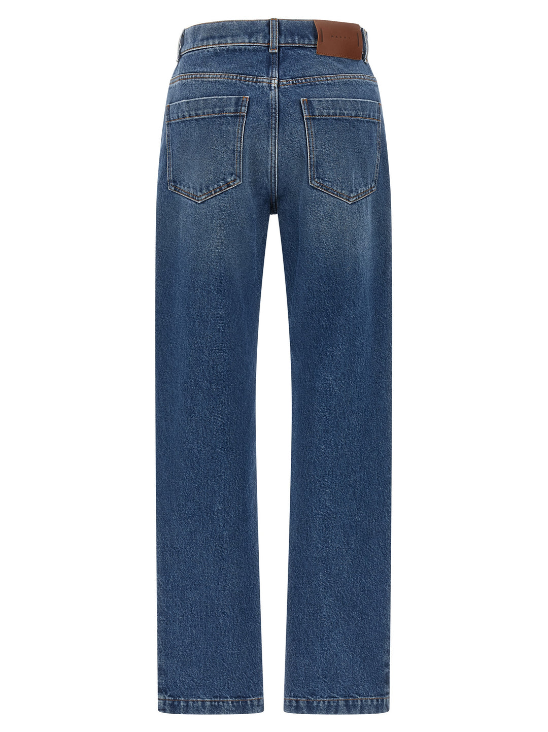 Marni Straight Leg Jeans - Blue | 268102cdb7b3cd4b5674671032e8d468080c52a8