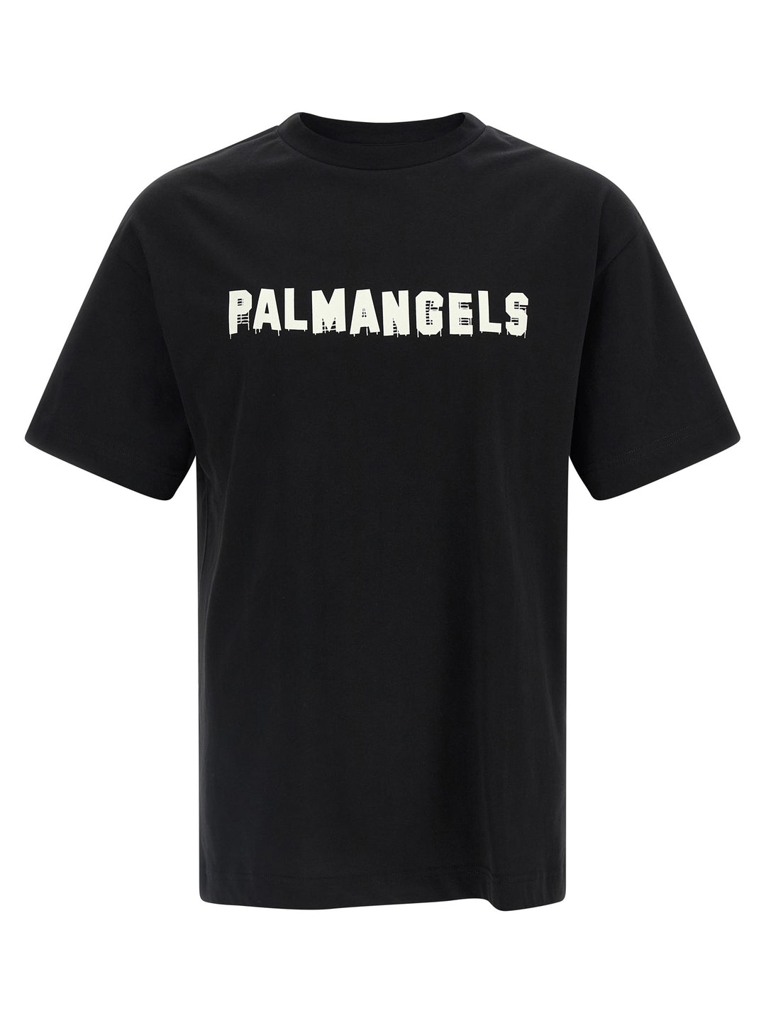 Palm Angels Logo Print T-shirt - Black | f45fdf67b940b49484c973813d28820b17ca15b8