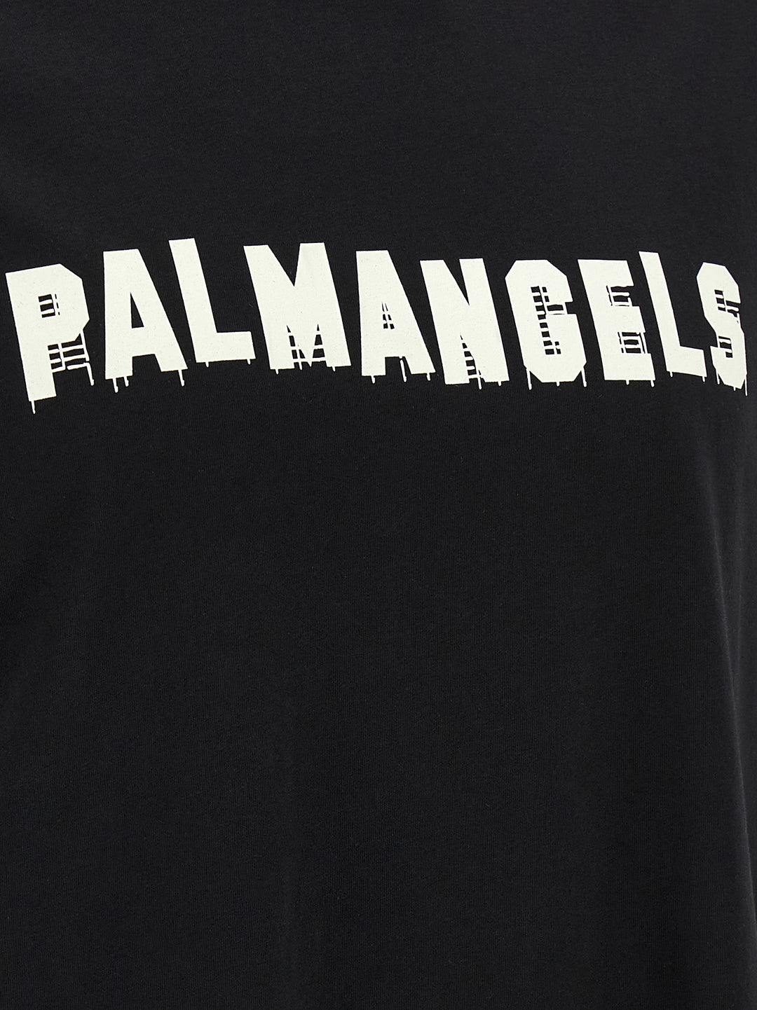 Palm Angels Logo Print T-shirt - Black | 9c2836dbda3168cfaa4476021cb02759c10bb195