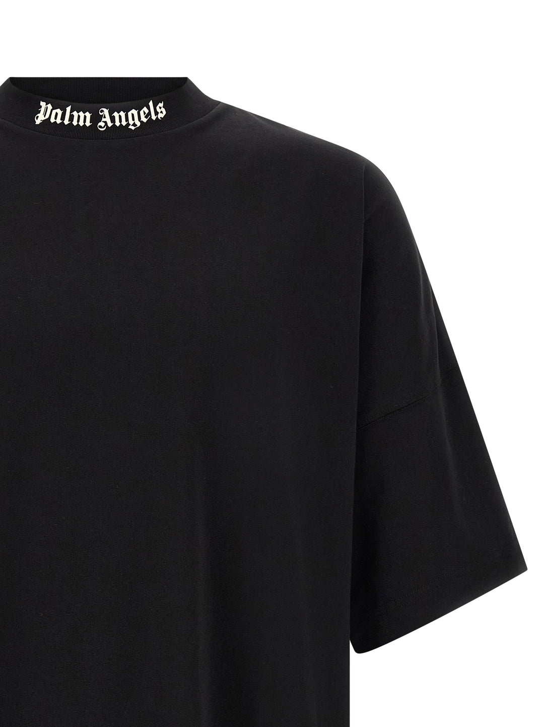 Palm Angels Logo Print T-shirt - Black | cae2cb6affa2bec95250f08e9a48a6d0b2909e79