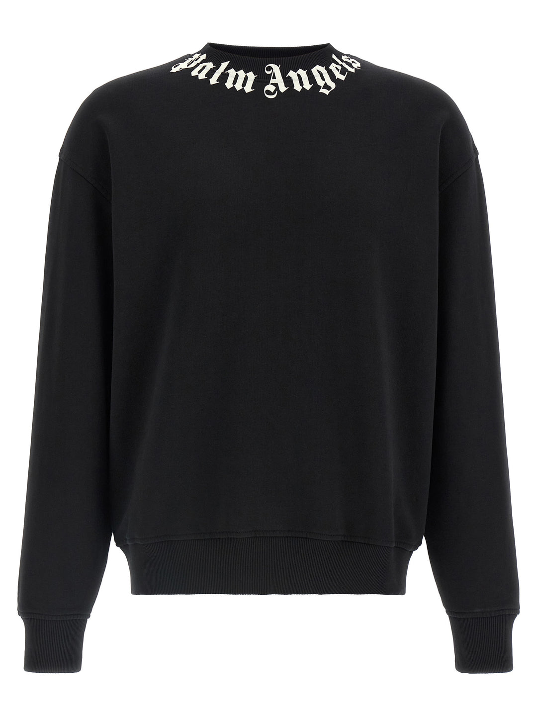 Palm Angels Logo Sweatshirt - Black | ed774d382ce0596f964c2bef2548ed2e74af9343