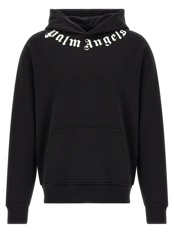 Logo Hoodie Sweatshirt Black