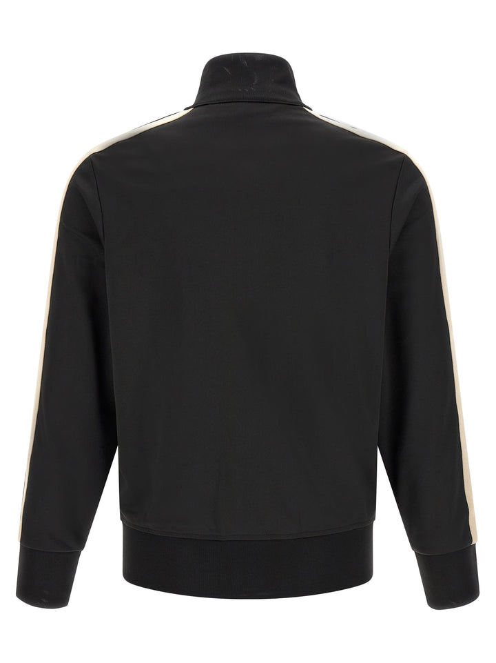Palm Angels Classic Track Banded Sweatshirt - Black | 01d18397ee5a405ce82185d63db94734b1216c84