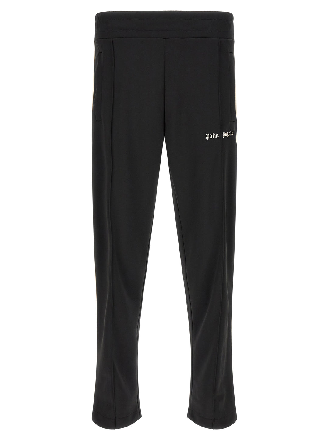 Palm Angels Classic Track Pants - White/Black | 00cf39f5a340bfdc694aecda21bf600f49945b59