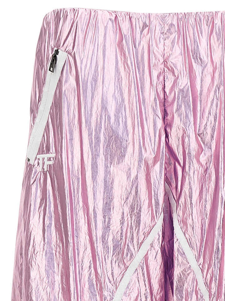 Tom Ford Laminated Track Pants - Pink | 56b6d15be27bc60f6899b0572e5c5e5af233e4dd