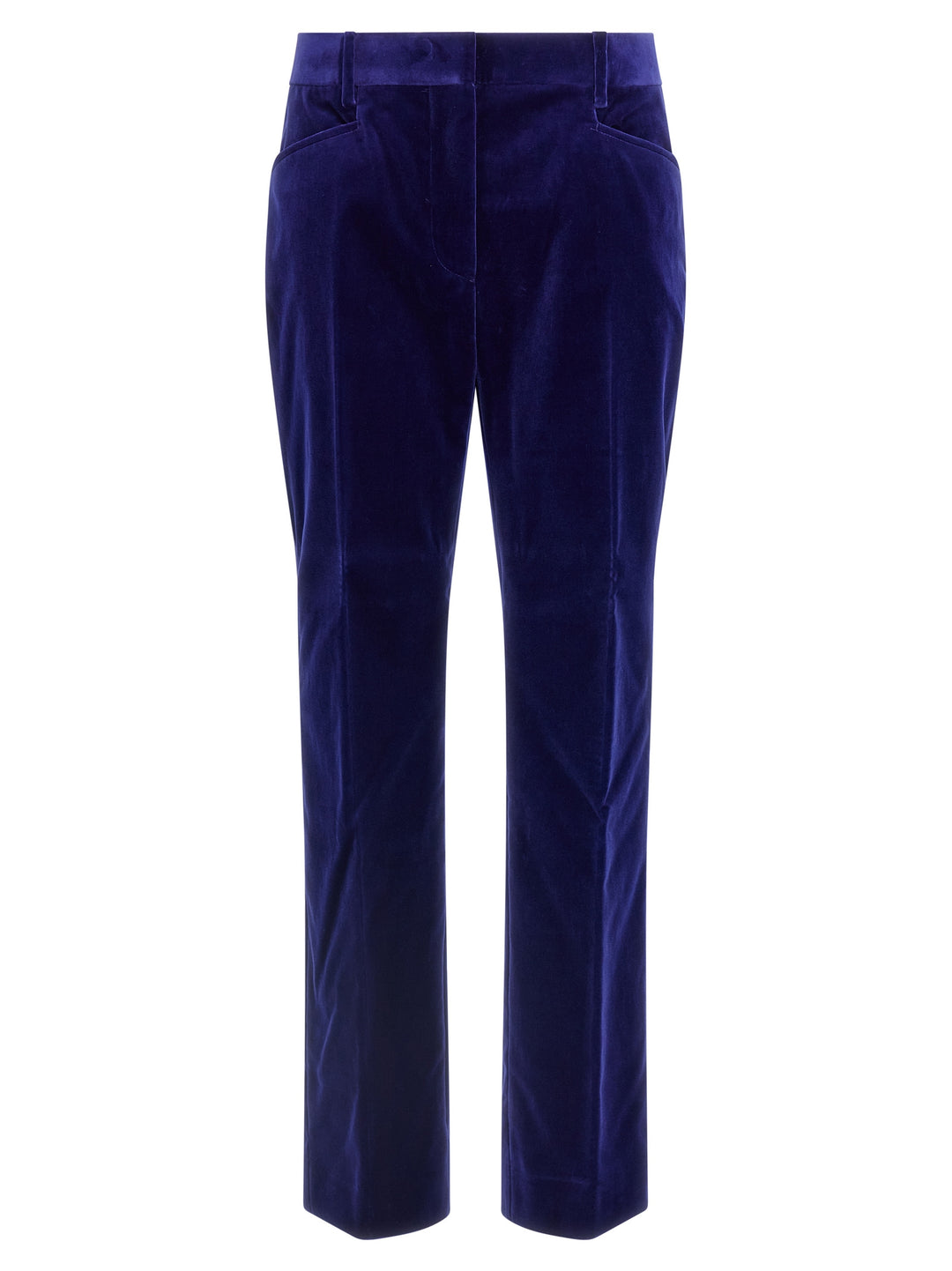 Tom Ford Velvet Pants - Blue | f85211063c85a6d16dc66664041d980812a5e207