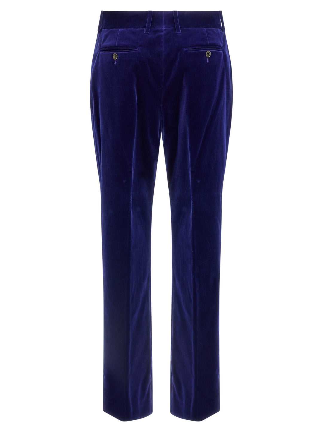 Tom Ford Velvet Pants - Blue | 4794dea01cd4aeff8e0f86036fd45ecaaa9fc6cd