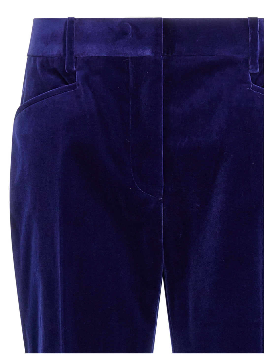 Tom Ford Velvet Pants - Blue | 29aef8a7a16373fc0fb853edea010a12941a9c44