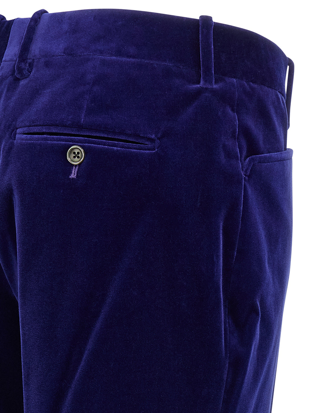 Tom Ford Velvet Pants - Blue | 5dc95105885a274bc804ceaa7cb25f5080a22c55