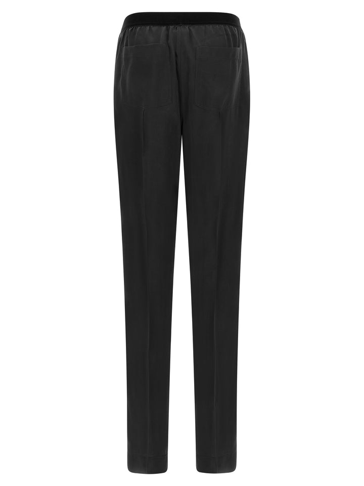 Tom Ford Silk Pants - Black | abf0b5c2873cb06924bcf7822317ab8e7443cf0d