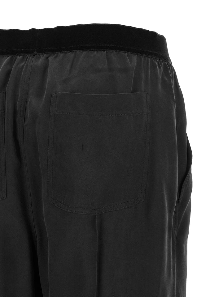 Tom Ford Silk Pants - Black | 05d17976d1adef23a30d6933784c6c438ccf983d